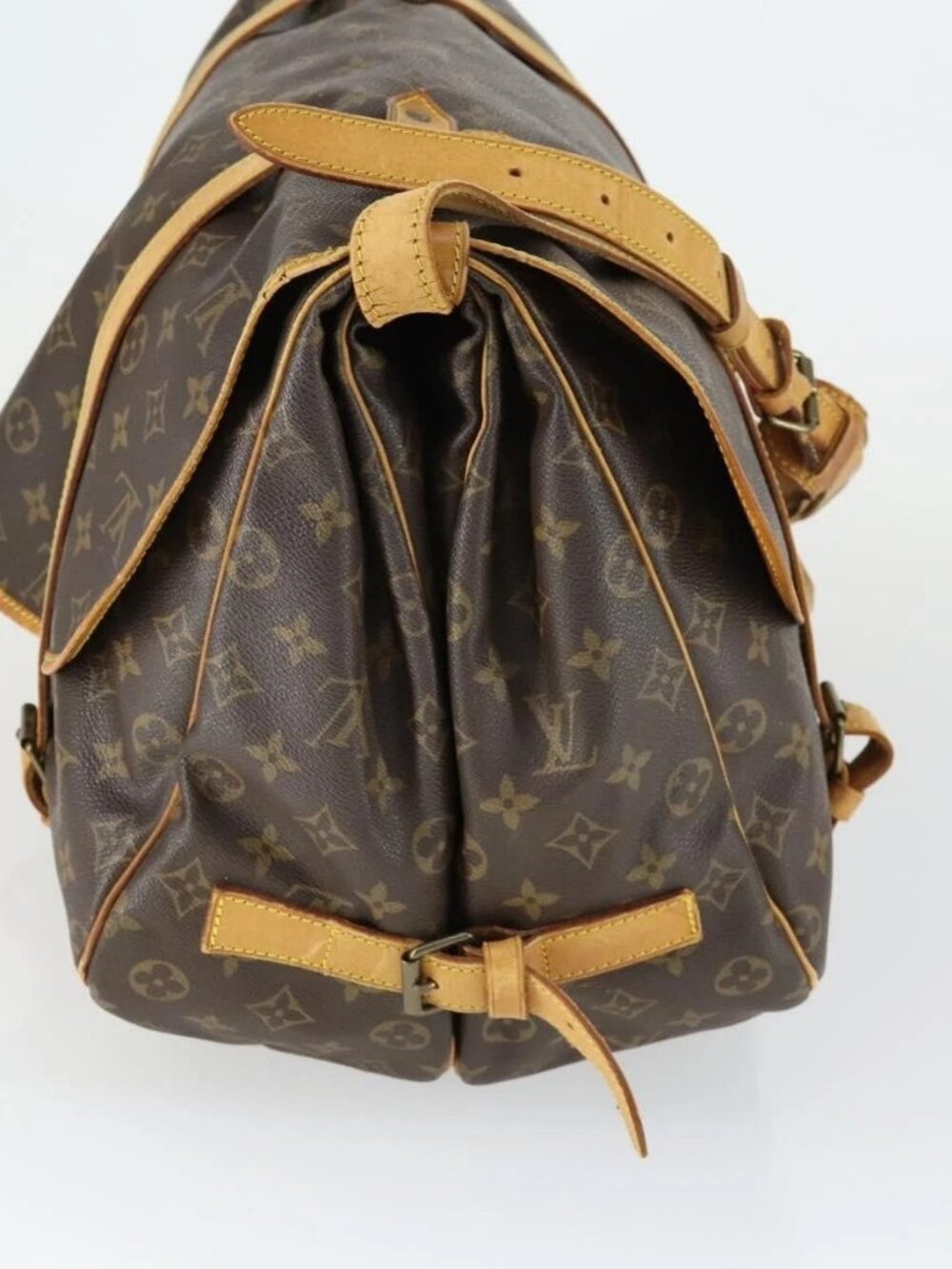 LOUIS VUITTON Monogram Saumur 43 Shoulder Bag M42252 LV Auth 163436 - Picture 6 of 16